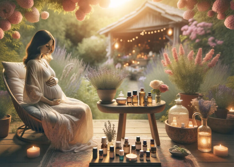 Read more about the article שמנים אתריים ללידה: שמנים מומלצים ליולדת